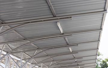 installing Sutton On The Hill metal roofing